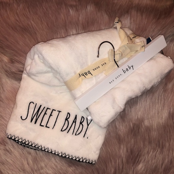 rae dunn baby blanket